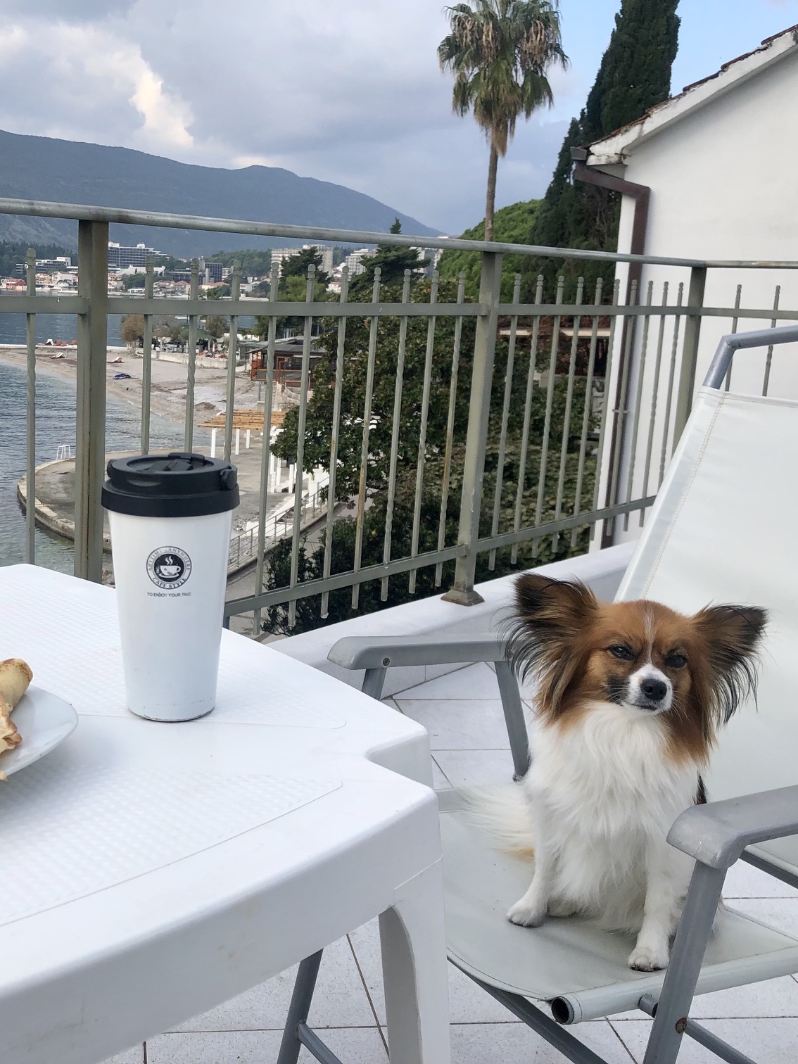 Balcony coffee vibes